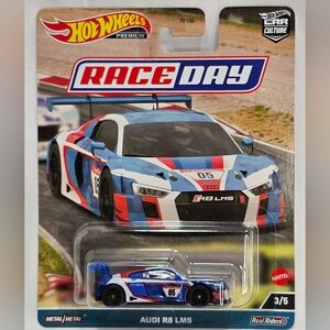 *Special Offer* Hot Wheels Premium 2023 Race Day Audi R8LM 3/5